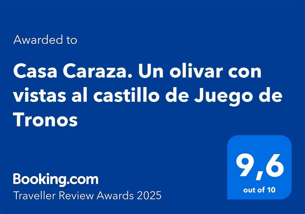 Casa Caraza. Un Olivar Con Vistas Al Castillo De Juego De Tronos Almodóvar del Río بيت للعطل
